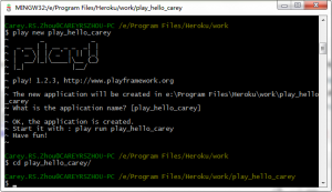 Heroku 上的 Play Framework（Java）