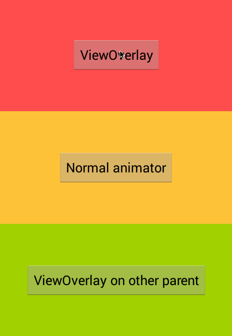 Android动画设计之ViewOverlay